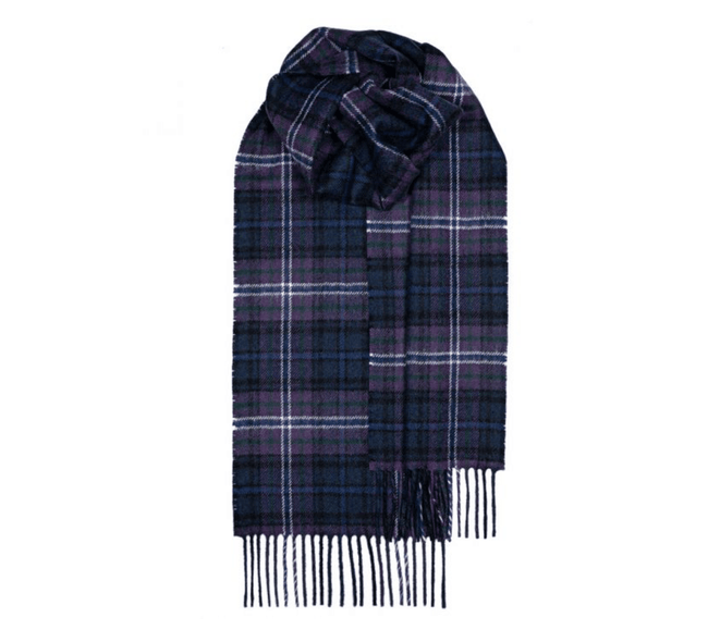 Bowhill Scotland Forever Modern Lambswool Scarf | Wool Scarf