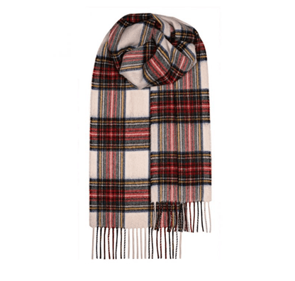 Bowhill Stewart Dress Modern Lambswool Scarf | Wool Scarf