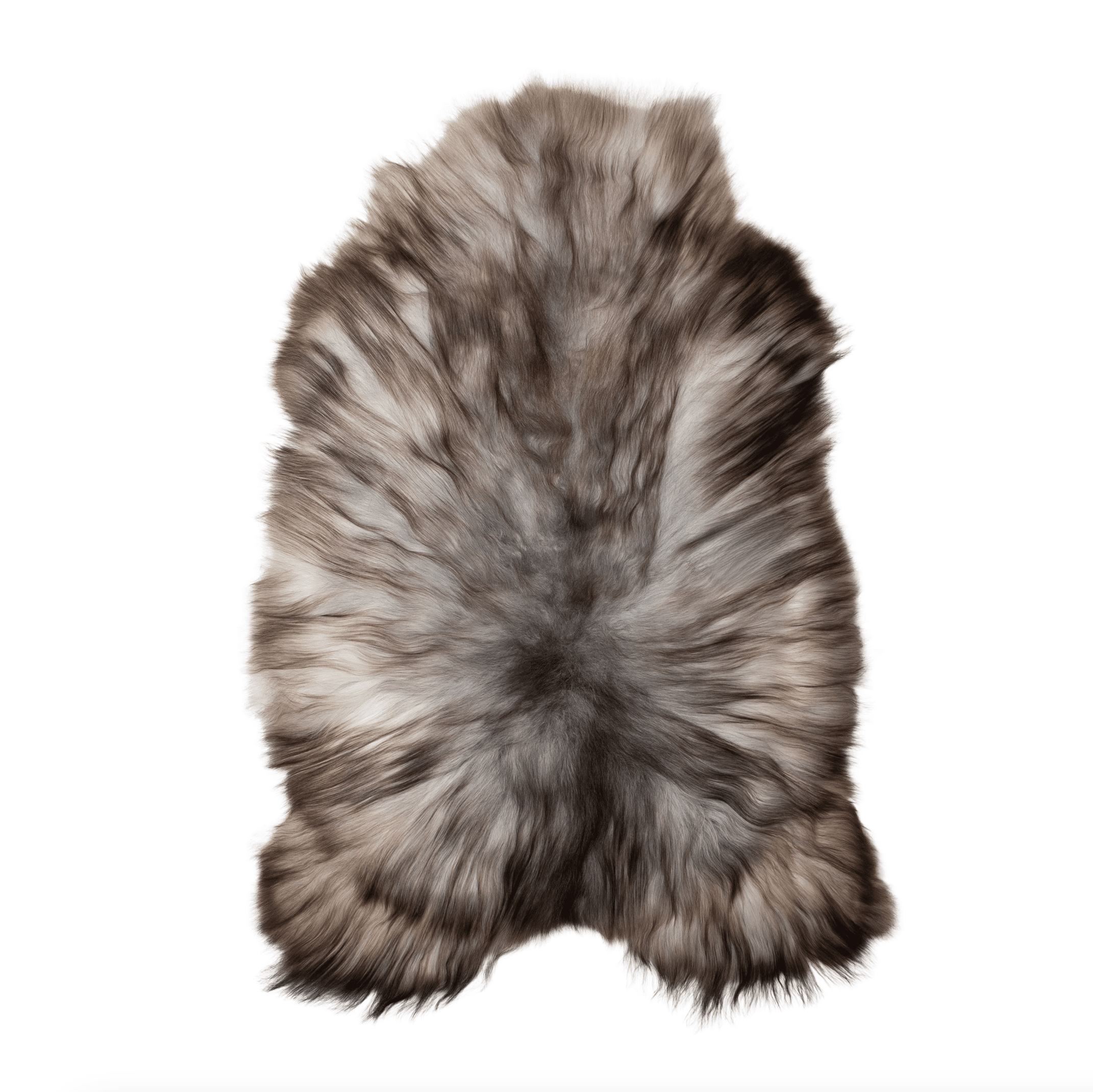 Oversized Grey Icelandic Sheepskins