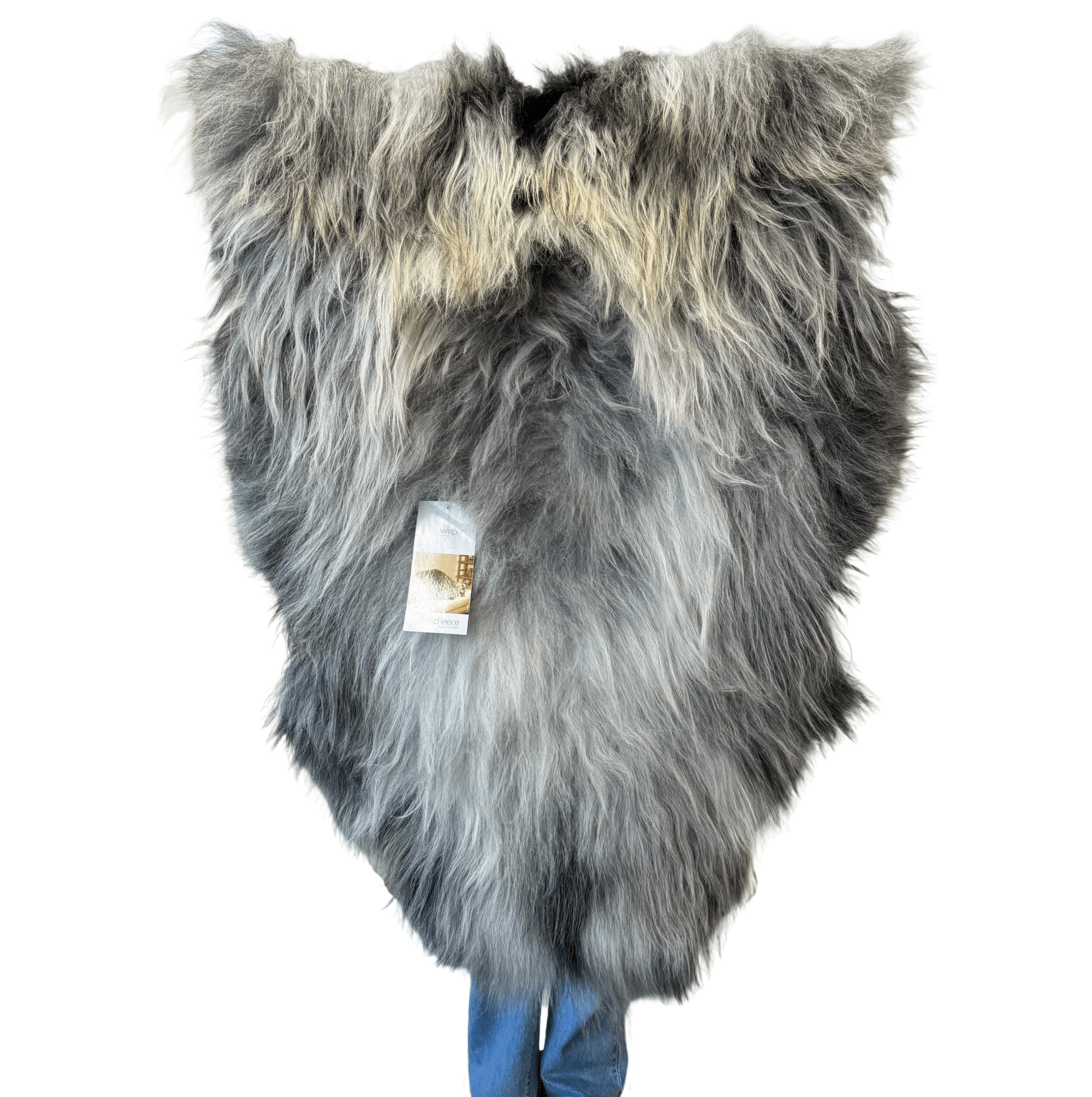 Oversized Grey Icelandic Sheepskins