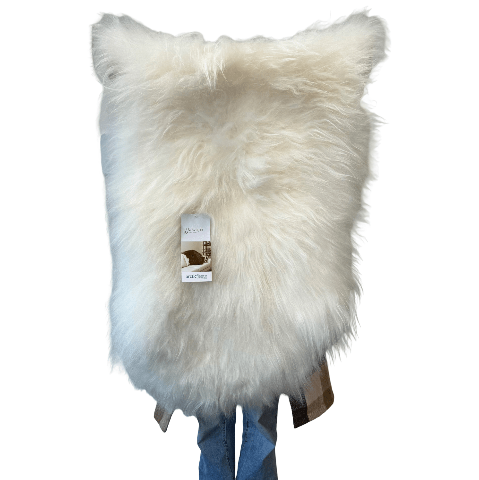 White Large Arctic Sheepskin