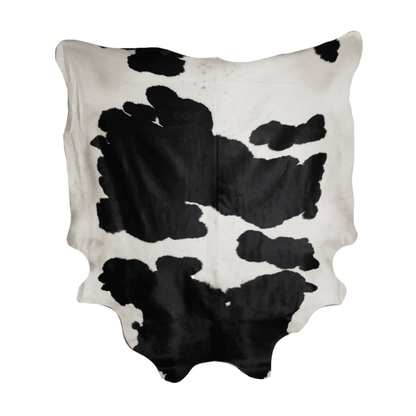 Black &amp; White Cowhide Rug