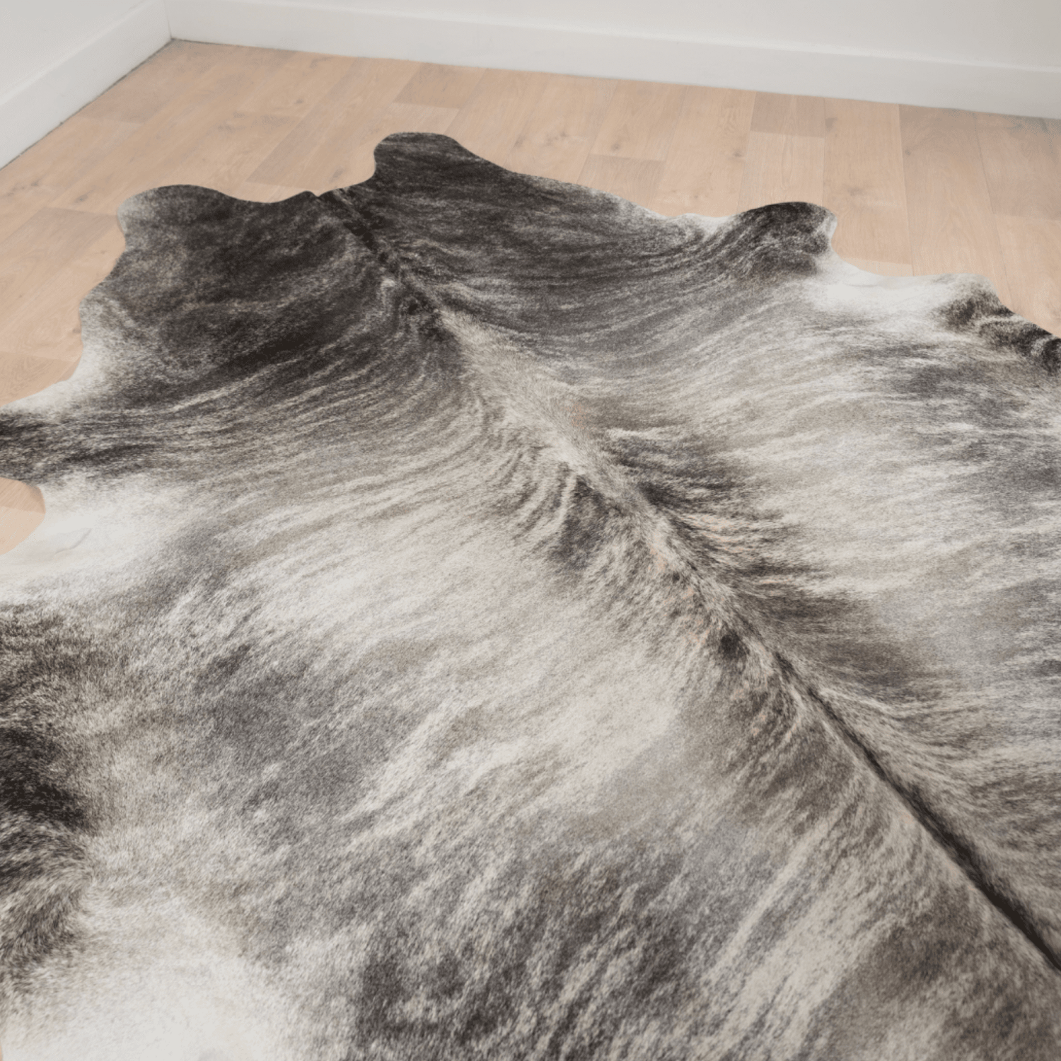 Exotic Grey Cowhide Rug