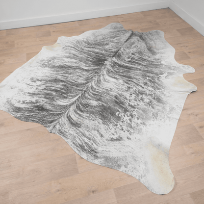 Exotic Grey Cowhide Rug