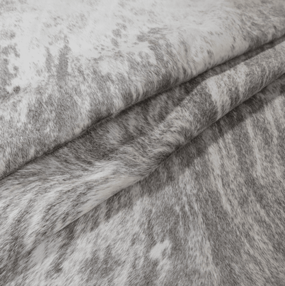 Exotic Grey Cowhide Rug