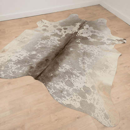 Grey Mix Cowhide Rug