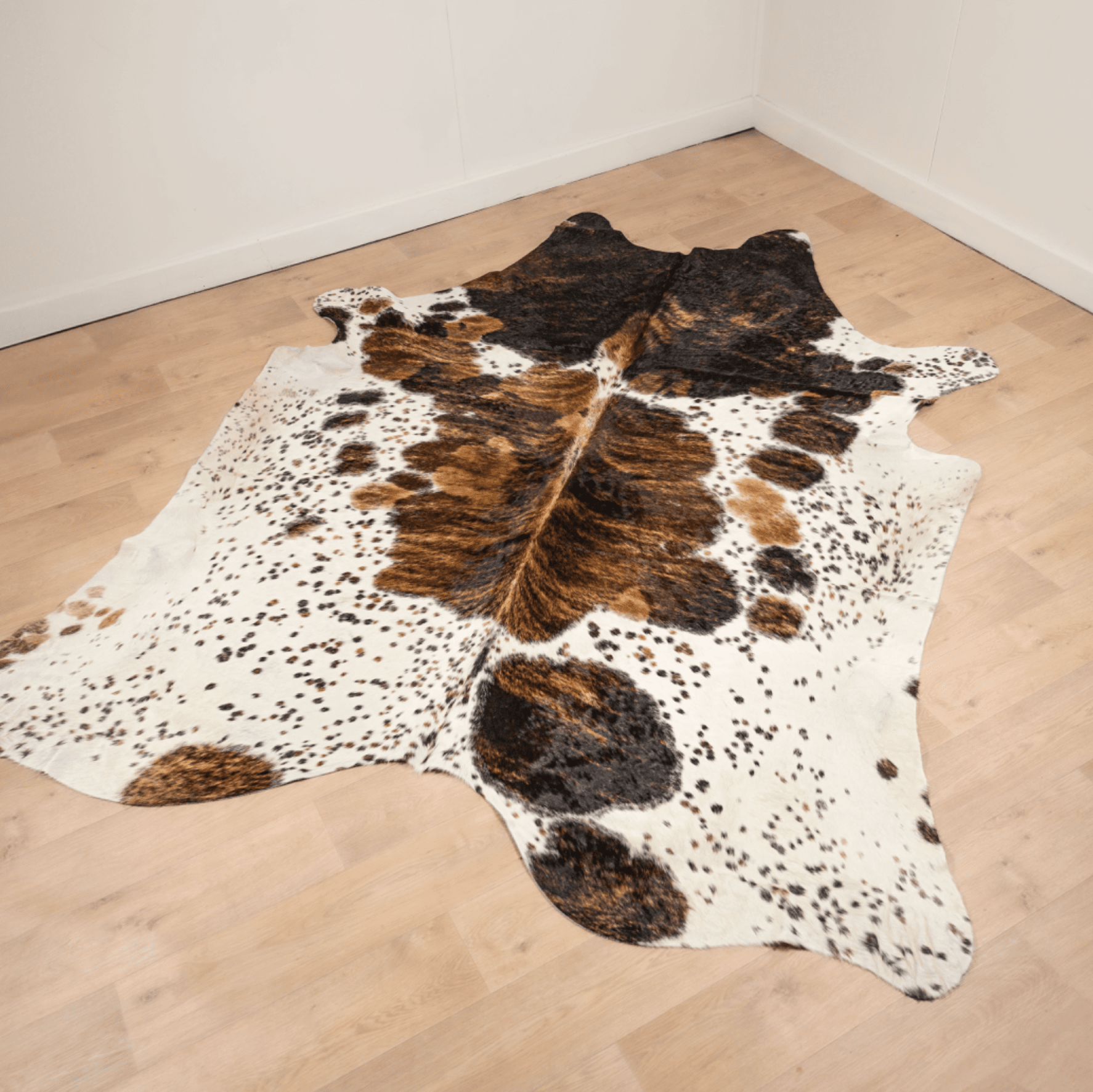 Tricolour Cowhide Rug