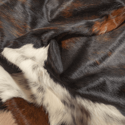 Tricolour Cowhide Rug