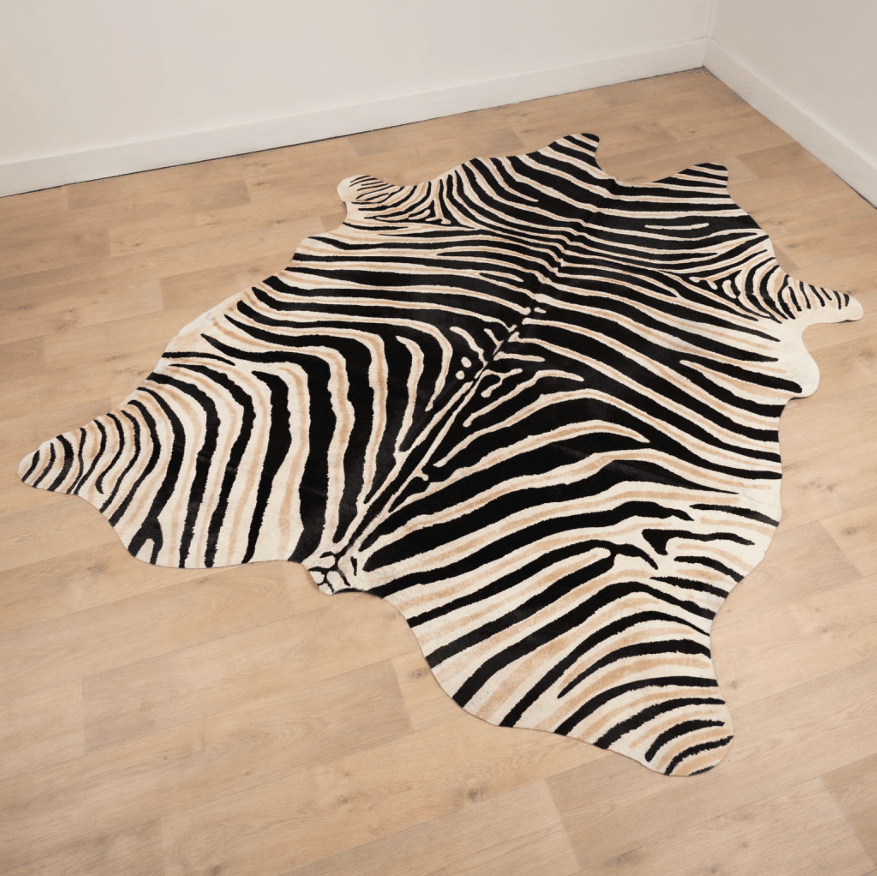 Stencilled Cowhide Rug