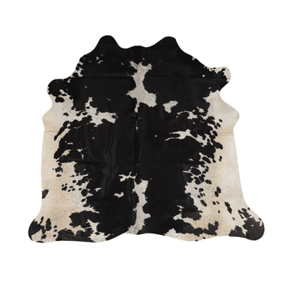 Black &amp; White Cowhide Rug