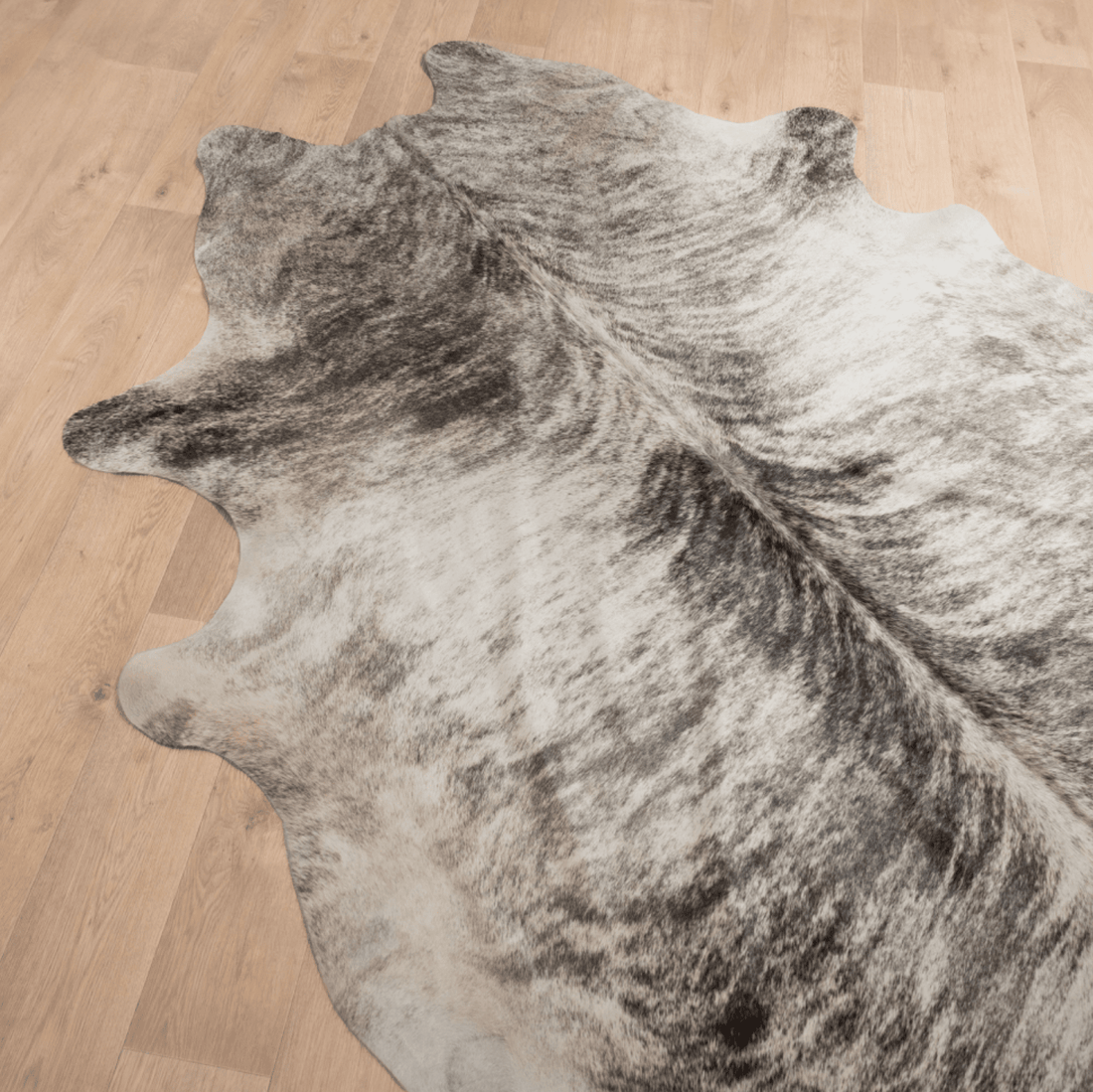 Exotic Grey Cowhide Rug