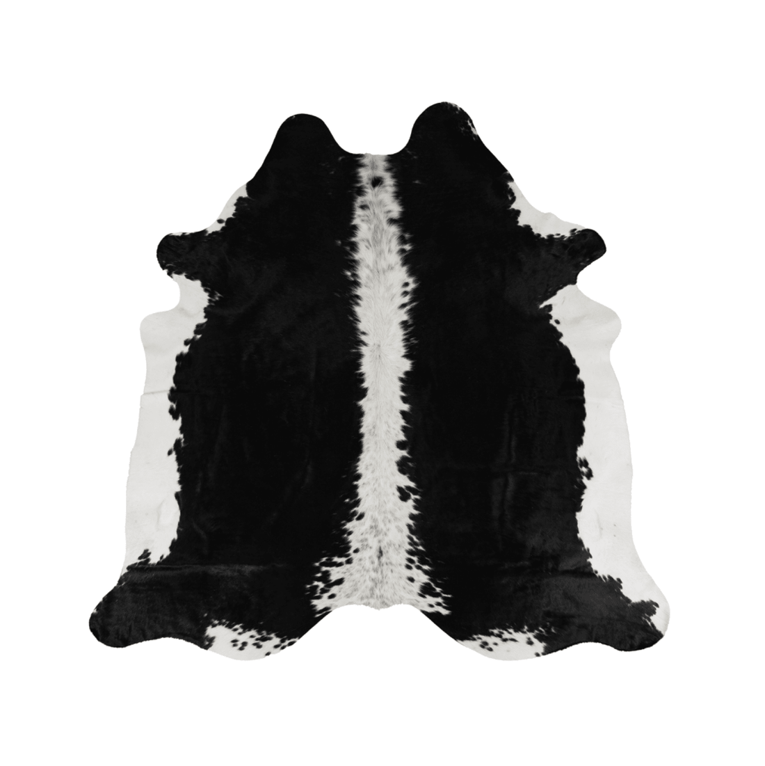 Black &amp; White Cowhide Rug