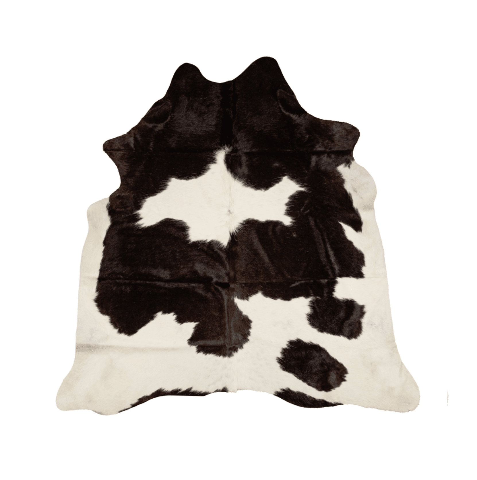 Black &amp; White Cowhide Rug