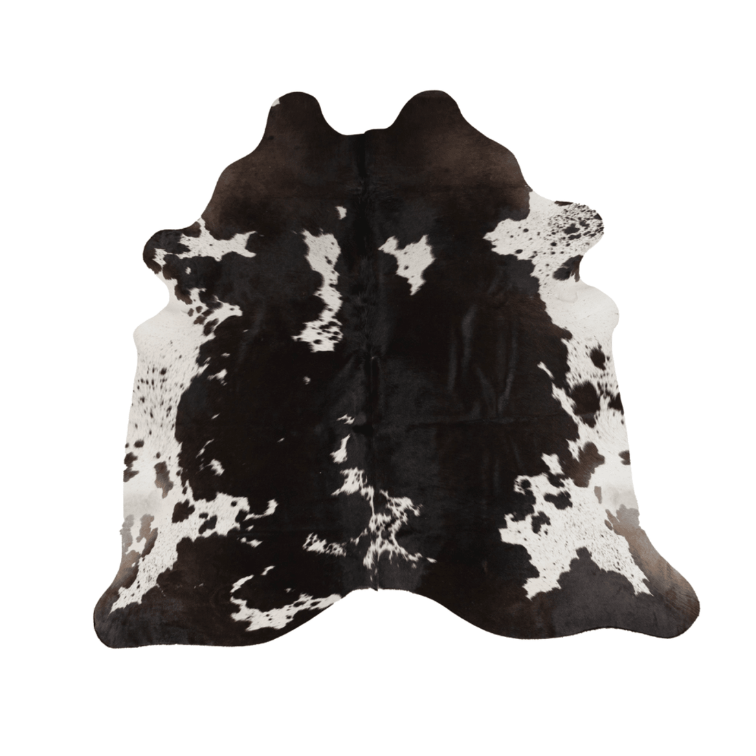 Black &amp; White Cowhide Rug