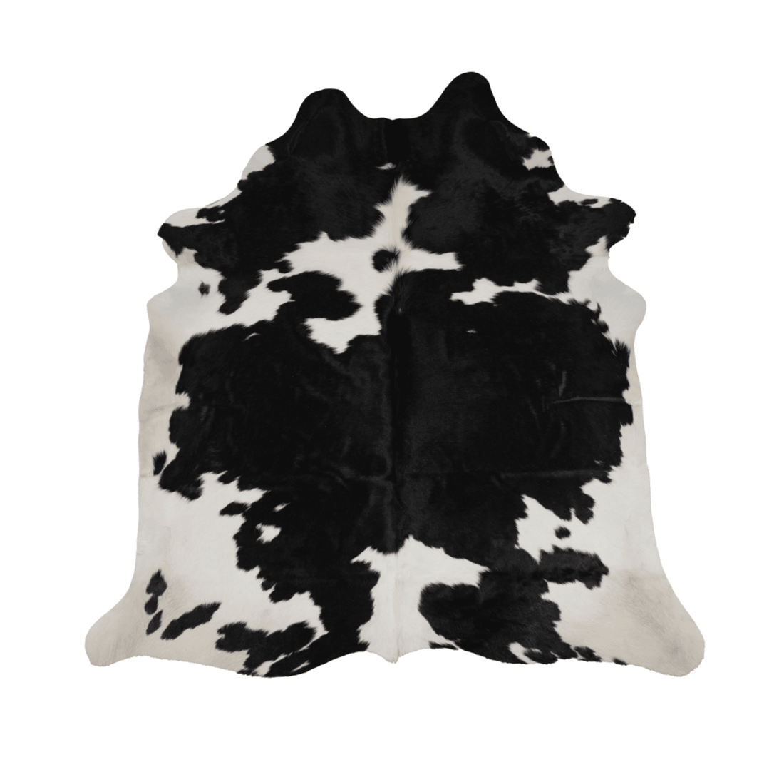 Black &amp; White Cowhide Rug