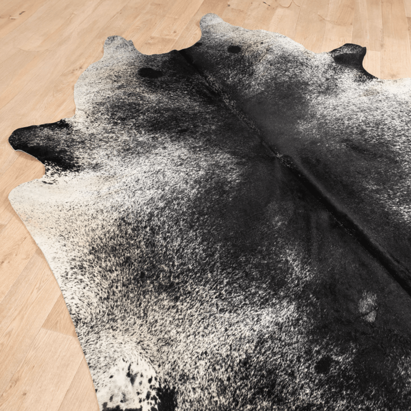 Salt &amp; Pepper Cowhide Rug