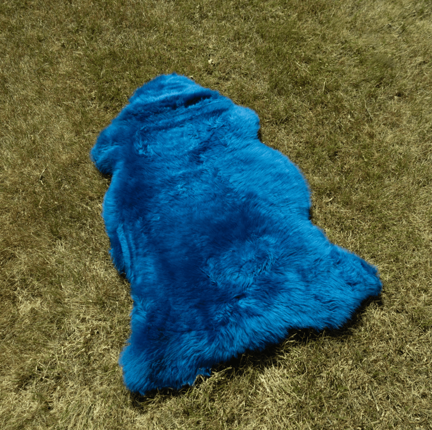 Deluxe Sheepskin Ocean Clearance Rug