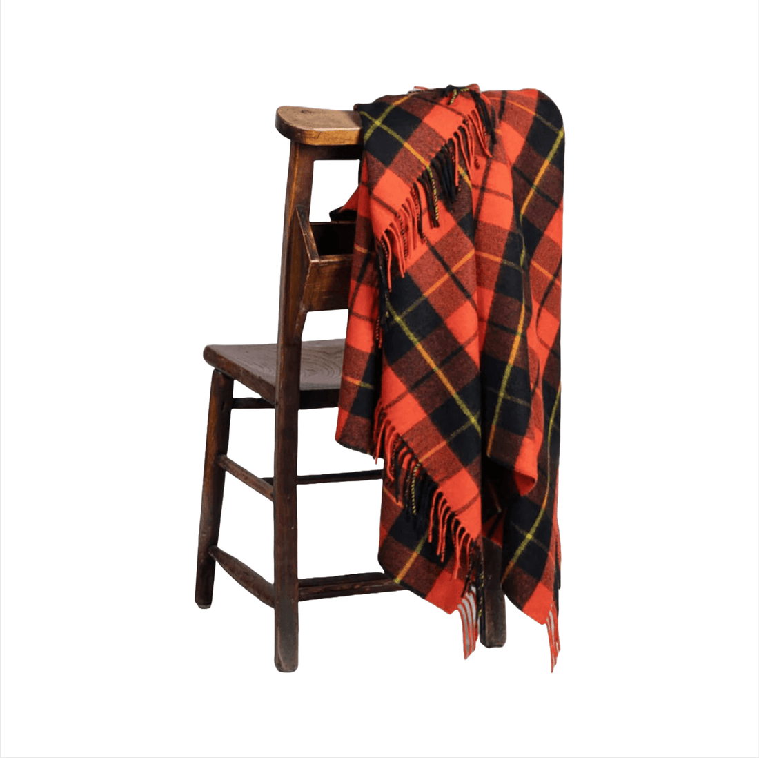 Wallace Ancient Tartan Lambswool Blanket