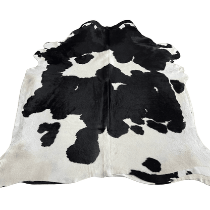 Black and White Premium Cowhide Rug