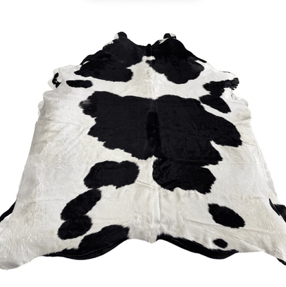 Black and White Premium Cowhide Rug