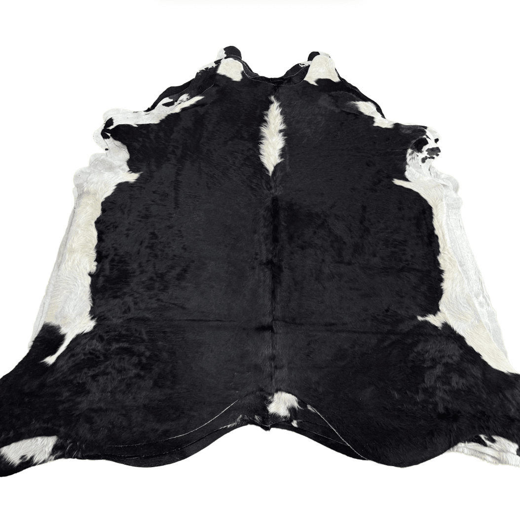 Black and White Premium Cowhide Rug
