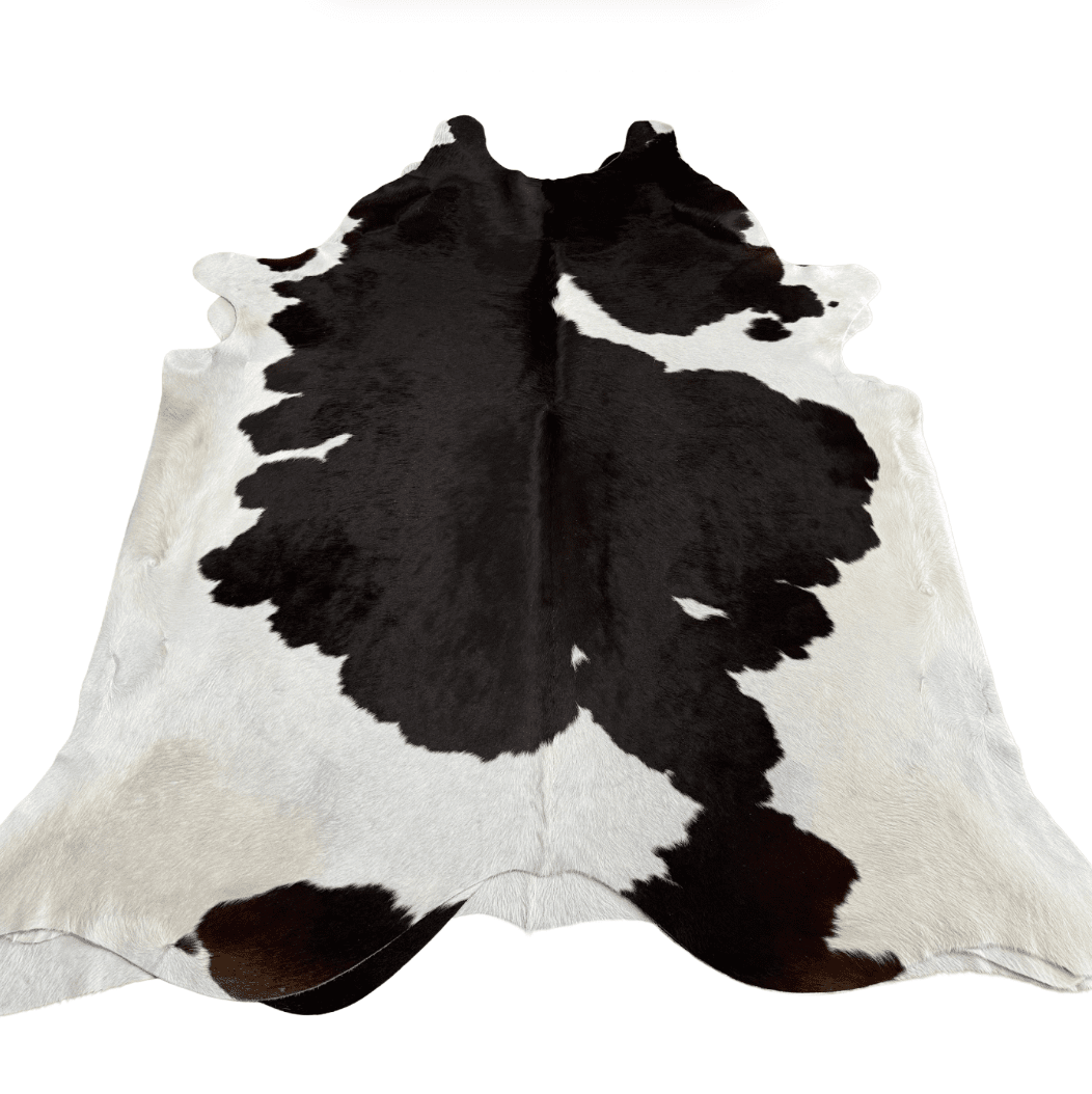 Black and White Premium Cowhide Rug