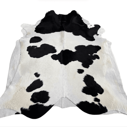 Black and White Premium Cowhide Rug