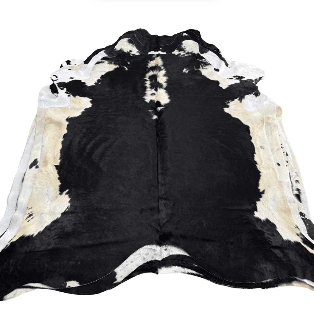 Black and White Premium Cowhide Rug