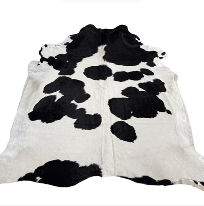 Black and White Premium Cowhide Rug