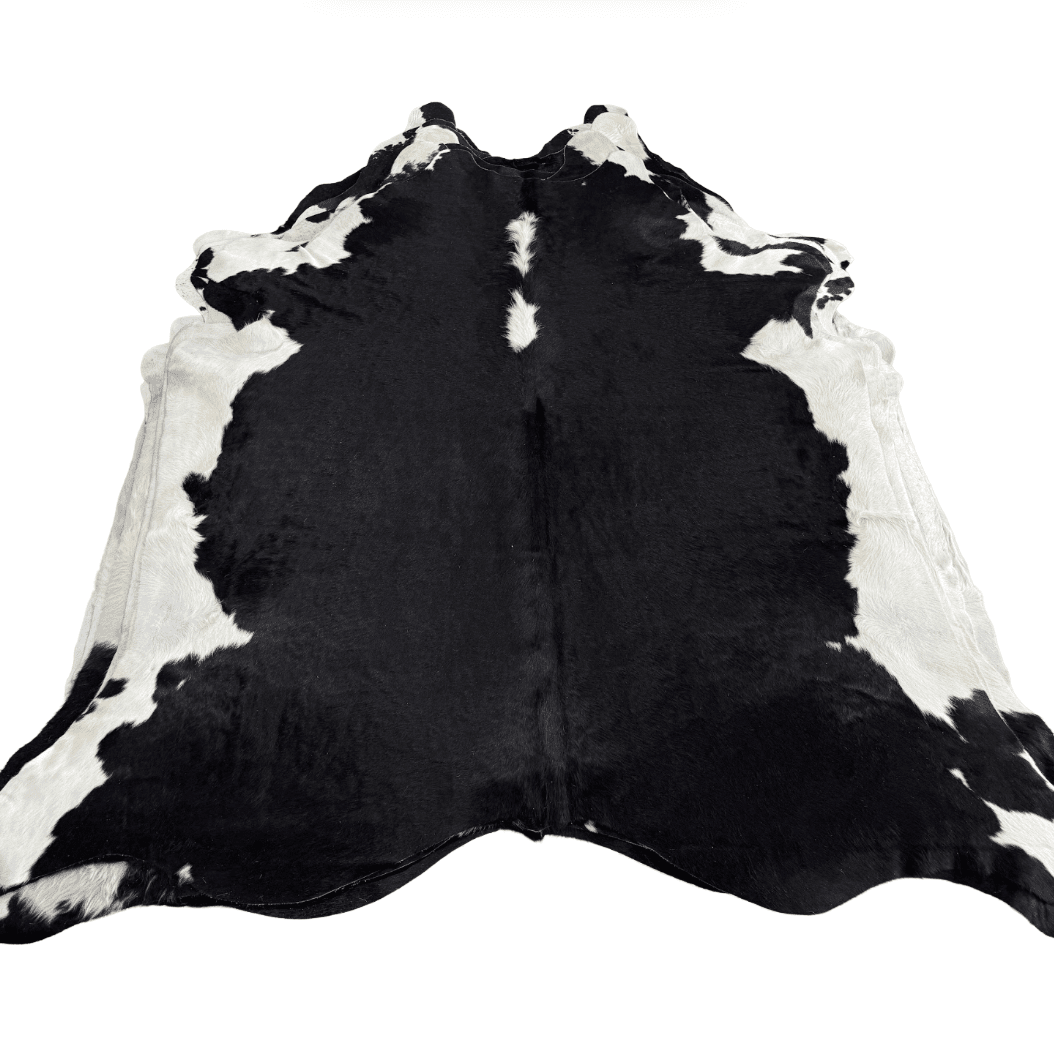 Black and White Premium Cowhide Rug