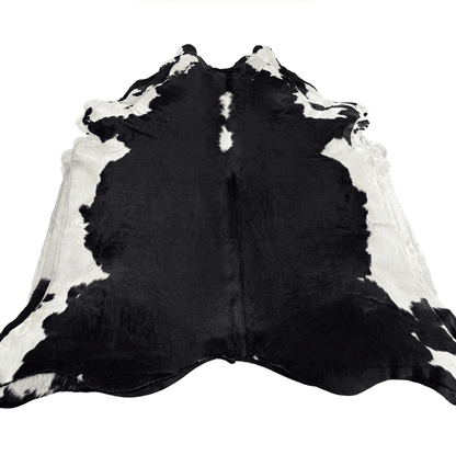 Black and White Premium Cowhide Rug