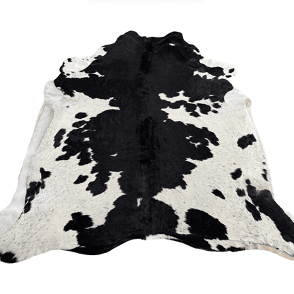 Black and White Premium Cowhide Rug