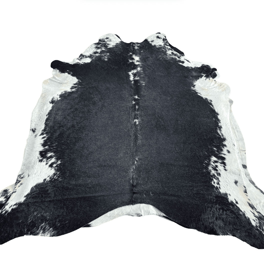 Black and White Premium Cowhide Rug