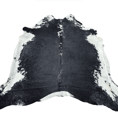 Black and White Premium Cowhide Rug
