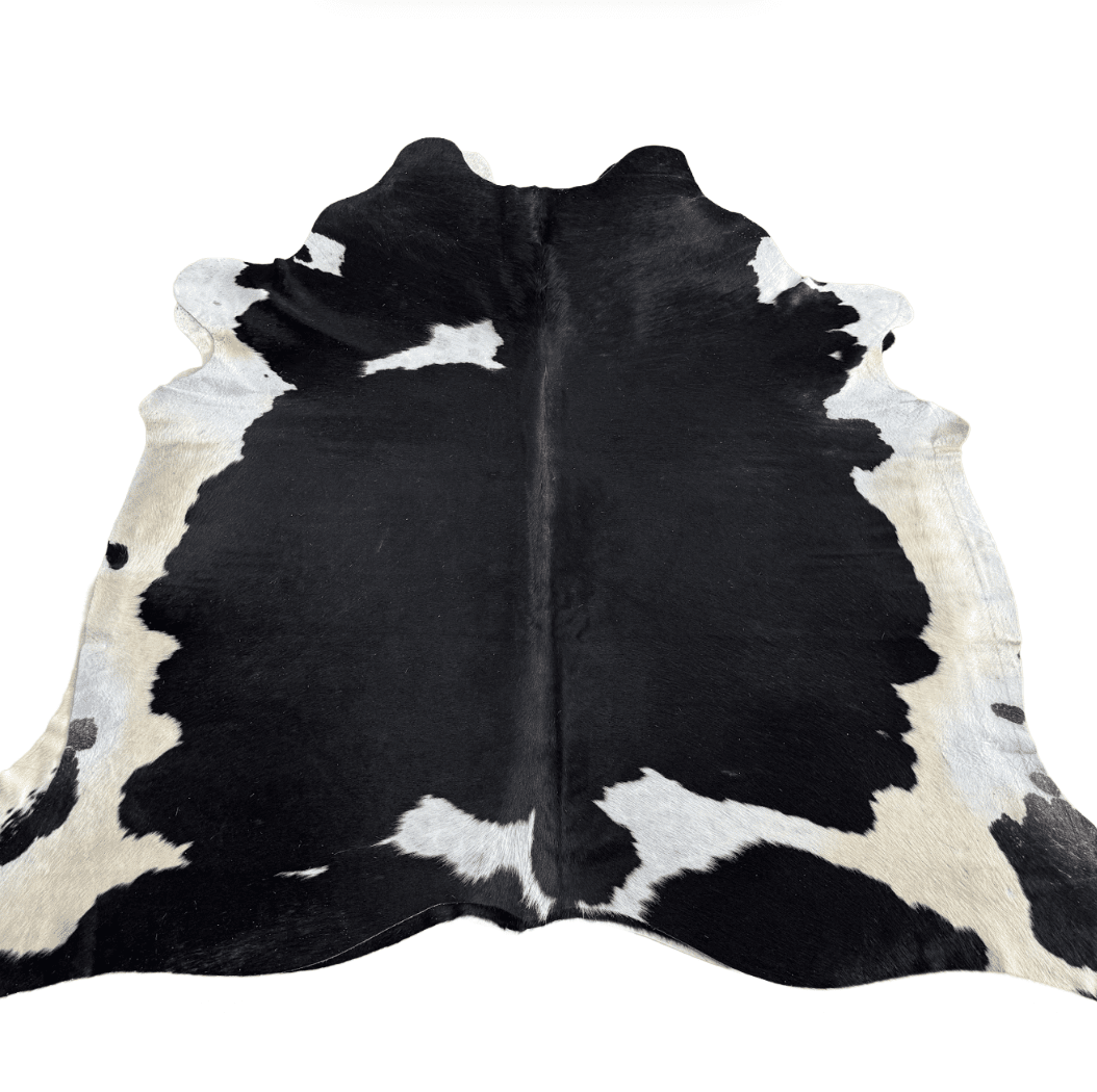 Black and White Premium Cowhide Rug
