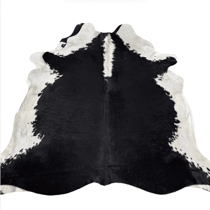 Black and White Premium Cowhide Rug