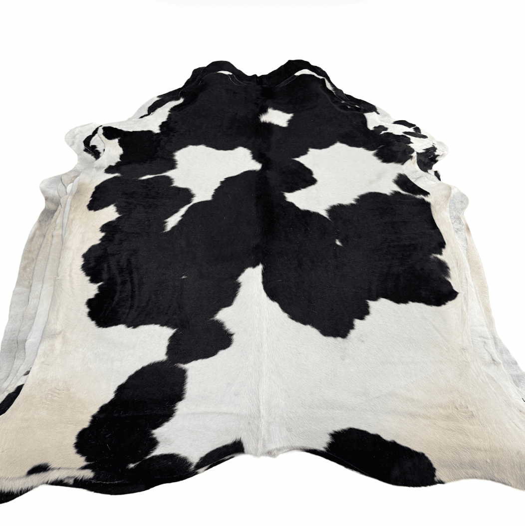 Black and White Premium Cowhide Rug