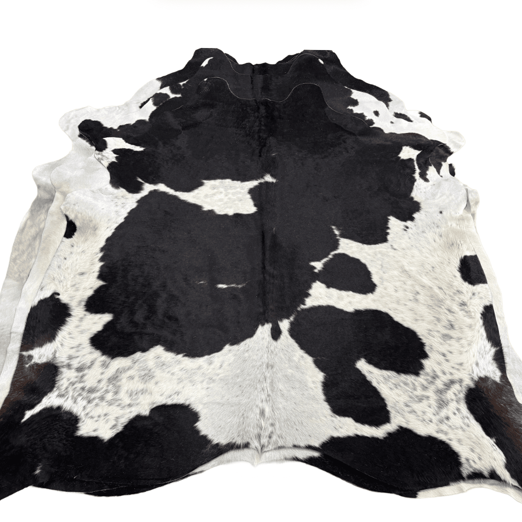 Black and White Premium Cowhide Rug