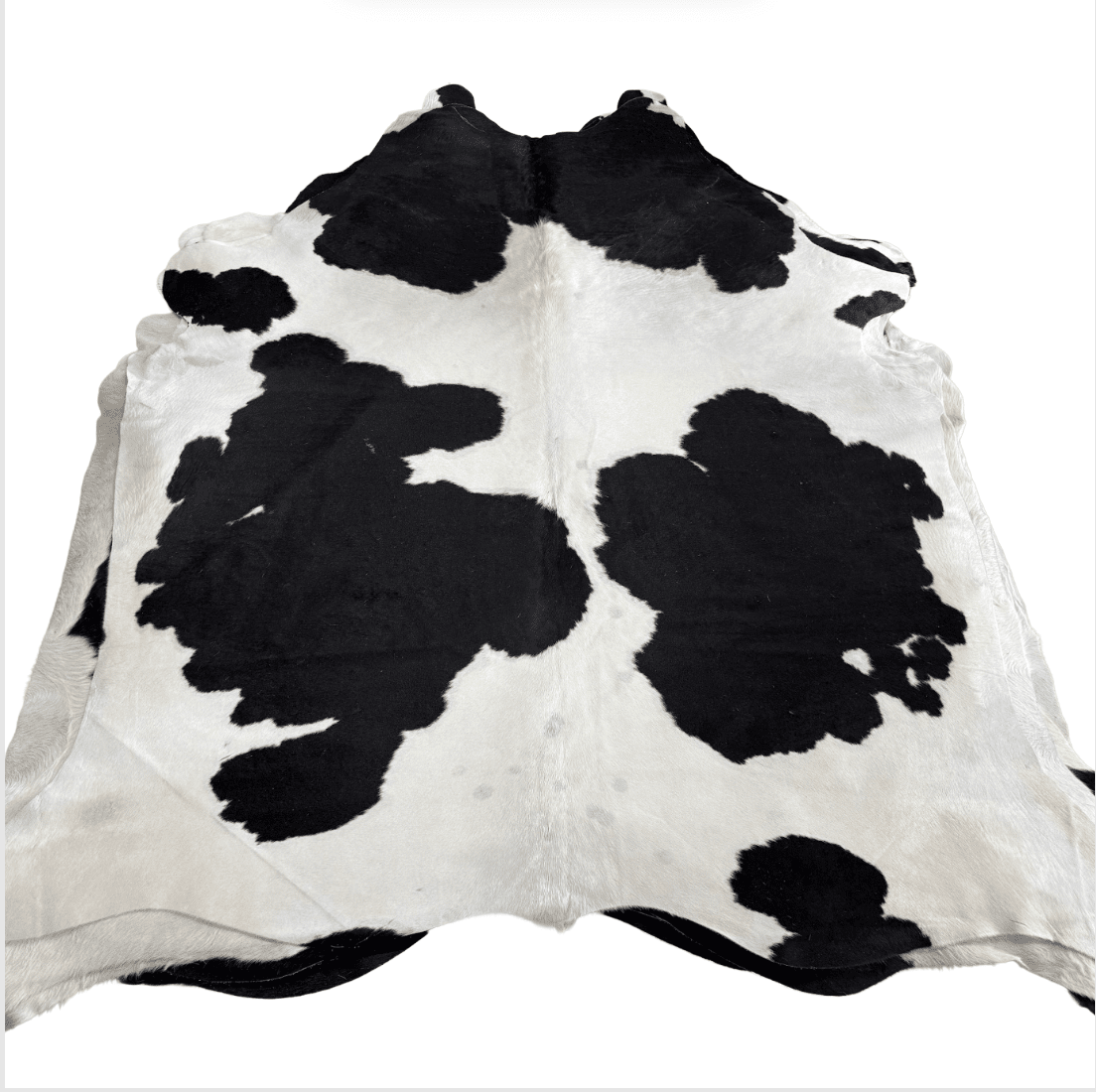 Black and White Premium Cowhide Rug