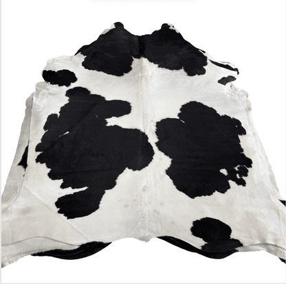 Black and White Premium Cowhide Rug