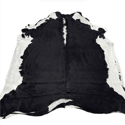 Black and White Premium Cowhide Rug