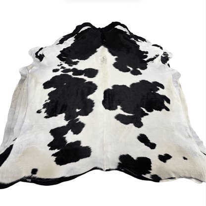Black and White Premium Cowhide Rug