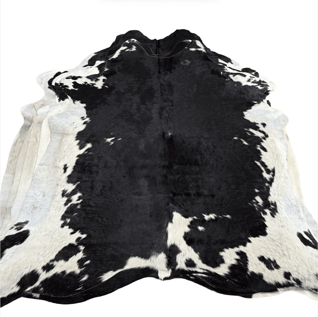 Black and White Premium Cowhide Rug