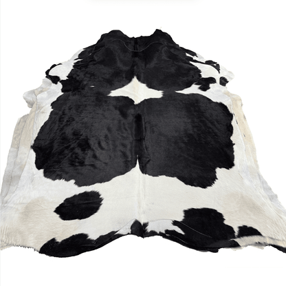 Black and White Premium Cowhide Rug