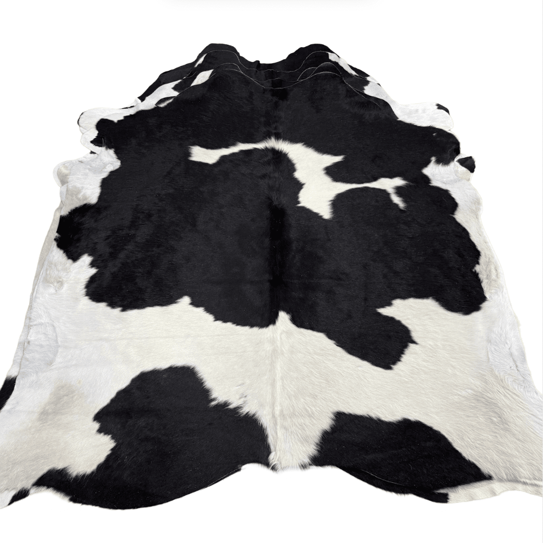 Black and White Premium Cowhide Rug