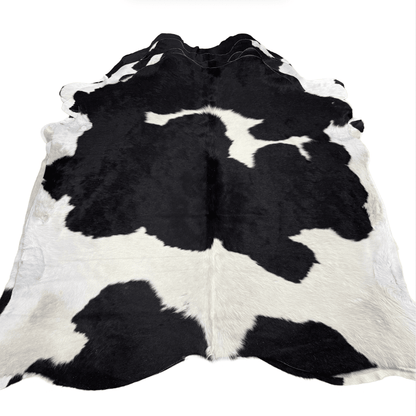 Black and White Premium Cowhide Rug
