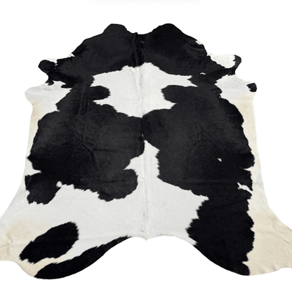 Black and White Premium Cowhide Rug