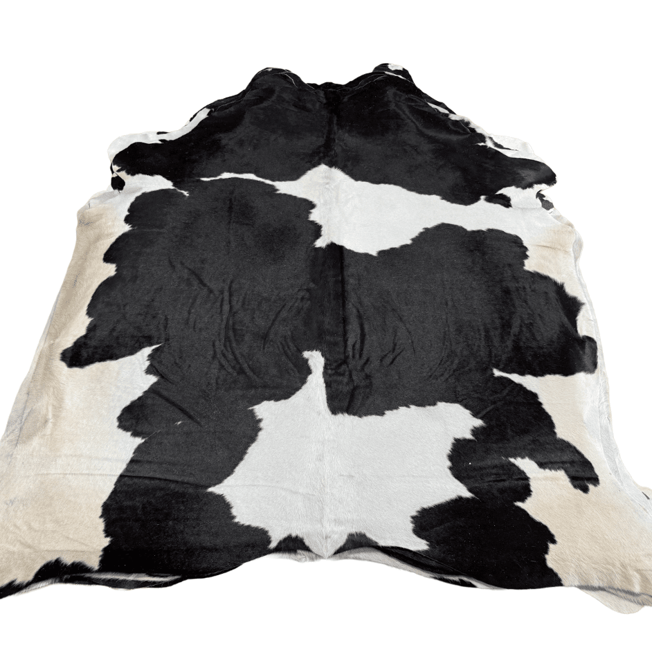 Black and White Premium Cowhide Rug