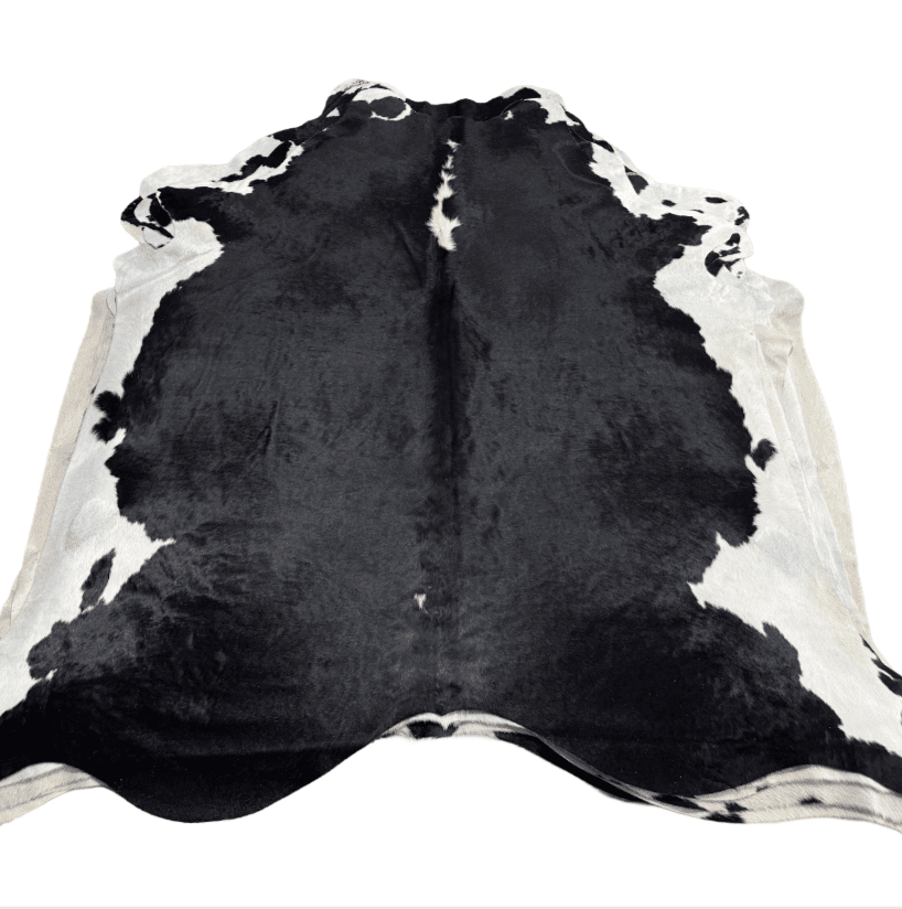 Black and White Premium Cowhide Rug