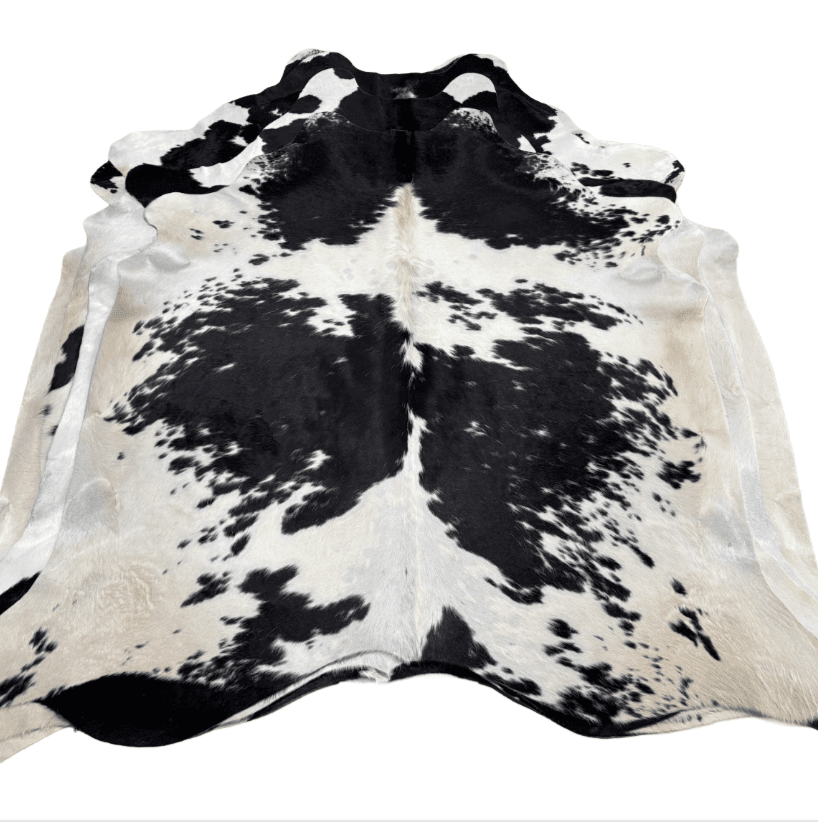 Black and White Premium Cowhide Rug